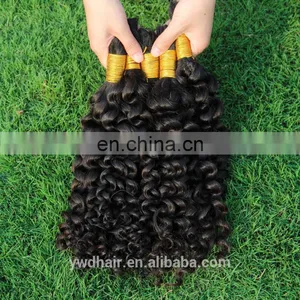 10-40INCH 8A Unprocessed Brazlian Virgin Hair Kinky Curly Raw Unprocessed Virgin Hair Brazilian Bulk Hair For Braiding Curly thumbnail-1