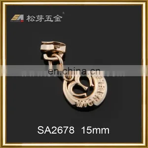 Custom Plate Zinc Alloy Single Swivel Snap Hook With Decoration Accessory thumbnail-3