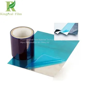Clear Blue Self Adhesive PE Stainless Steel Protective Film thumbnail-4