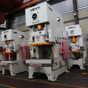 Auto Parts JH21 160 Ton Mechanical Punching Power Press Machine thumbnail-1