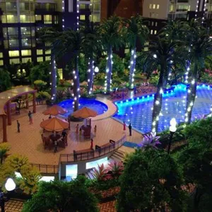 Lighting Architectural Models / Scale Building Model / Scale Miniature Square Model Making thumbnail-2