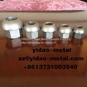 High Strength Domed Nut/Anchor/reinforce Thread Bar/post-tensioning Accessory/Black or Z.P thumbnail-5