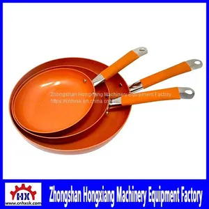 High Quality Copper Metallic Frying Round Pans and Pots Making Spinning Processing Machines thumbnail-1