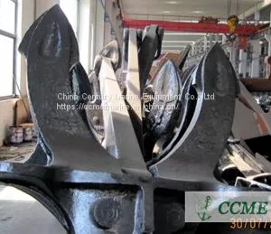 Marine Mooring Casting Hall Anchor AC-14 Ship Anchor thumbnail-4