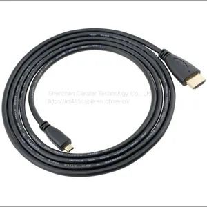 Micro HDMI to HDMI D-type HD Cable With 14+1 Pure Copper Core Line for PC/tablet/camera thumbnail-5