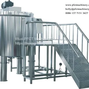 1000L Hand Washing Liquid Preparation Mixing Vessel thumbnail-2