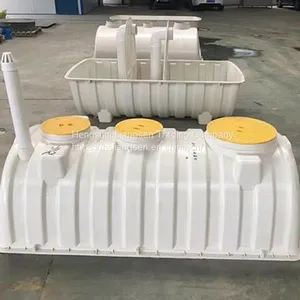 2500 Liter Fiberglass Septic Tank Anti-Corrosion FRP GRP Water Storage Tank thumbnail-5