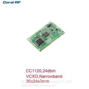 CC1120 UART Narrowband RF Module, 1W 24dbm, 169Mhz,434Mhz,868Mhz,915Mhz thumbnail-1
