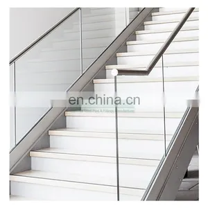 Top Manufacturer Stair Handrail Aluminum Base Shoe Glass Railing With High Quality thumbnail-3