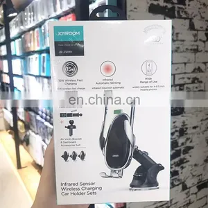 JOYROOM Universal Fast Charge Fantasy Portable Mobile Phone Wireless Car Charger Mount Holder for Iphone Stand thumbnail-7