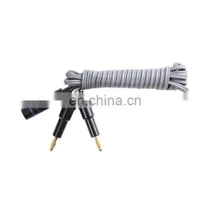 Geyi Autoclavable Abdominal Surgery Laparoscopic Curved Bipolar Forceps With Cable thumbnail-4
