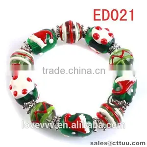 HAPPY NEW YEAR Best Gift Bulk Christmas Bracelets ED019 thumbnail-3