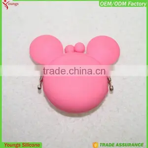 2016 Colorful Silicone Purse Wallet /Cute Animal/New Design Silicone Coin Purse thumbnail-6