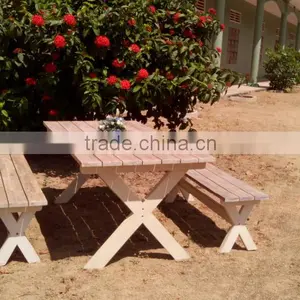 BEAUTIFUL GARDEN FURNITURE - China Garden Bistro Set - Best Selling Bistro Set - Wooden Bistro Set thumbnail-1