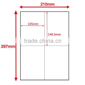 SINMARK 10.5*14.9cm Mirror Surface a4 Size Sticker Paper Price thumbnail-2