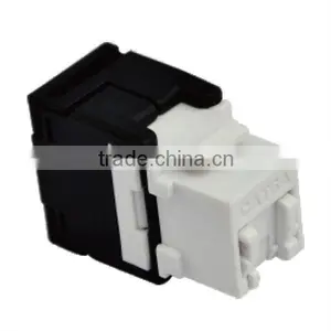 Shielded Single Port Cat6A Keystone Jack thumbnail-1