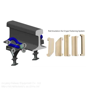 Rail Insulator for Railway Rail Fastening System thumbnail-5