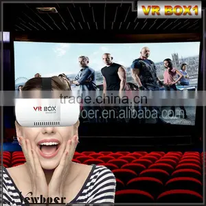 Hot Selling High Quality Real Virtual Cardboard Virtual Reality 3D VR Box Glasses thumbnail-2