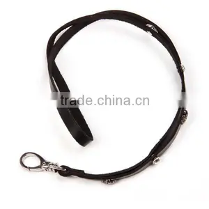 Wholesale Crystal Handmade Phone Case Fashion Skeleton Custom PU Leather Mobile Phone Key Chain thumbnail-3