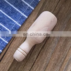 2020 New Eco Friendly Shower Spa Cream Essential Coffee Wooden Scoop for Bath Salts thumbnail-4