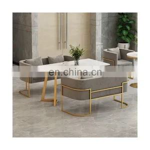 Modern Sofa Lounge Chair Velvet Fabric Armchair Various Colors Can Be Customized thumbnail-1