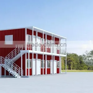 20ft Shipping Container Prefab Hotel Made in China thumbnail-2