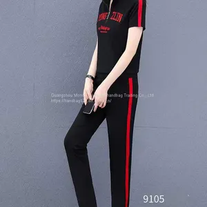 Monisa Sports Leisure Suit With Short Sleeves and Long Trousers thumbnail-3