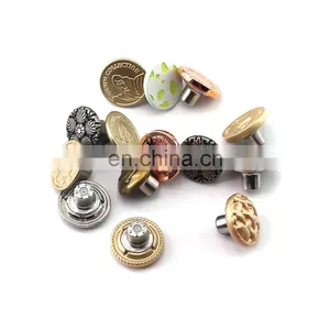 Classical Design Colorfast Metal Spring Snap Button Snap Fastener Button For Clothing Purse Handbag thumbnail-1