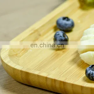 Free Sample Dishes & Plates Different Size Kitchen Multi-funtion Round Rectangle Reusable Bamboo Serving Plates thumbnail-4