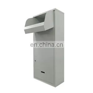 Product Factory Large Metal Apartment Waterproof Free Standing Standing Box With Security Lock Door Drop Box thumbnail-3