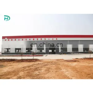 Weld Connection Steel Structure Frame Building Steel Structure Plant thumbnail-1