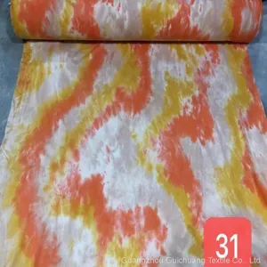 Guichuang Textile's Spot Supply of Knitted Pure Cotton Sweaters, Loop Fabrics, Tie Dyed Printed Fabrics, and Fabrics thumbnail-4