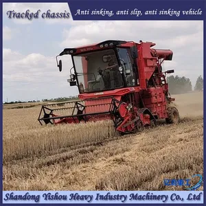 Customized Modification of Track Chassis for Wheat Harvesters to Prevent Sinking thumbnail-1