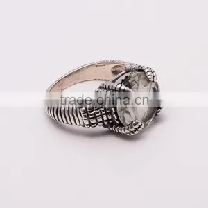 GREEN AMETHYST Ring,925 Sterling Silver Jewelry Wholesale,WHOLESALE SILVER JEWELRY,SILVER EXORTER,SILVER JEWELRY FROM INDIA thumbnail-2