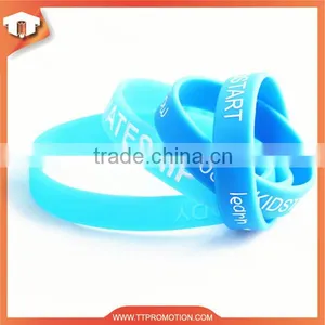 Promotional High Quality Silicone Wristband Key Holder With Logo thumbnail-2