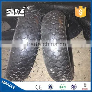 CHINA Supplier 14 Inch Hand Truck Tire Rubber Wheelbarrow Wheel Tyre 3.50-8 thumbnail-6