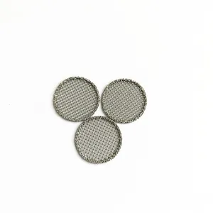 50 100 150 200 300 500 Micron 304 Stainless Steel Woven Wire Mesh Screen Cylinder Filter Tube thumbnail-1