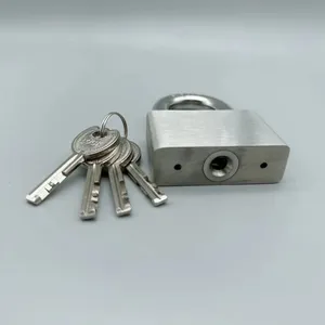 30-60mm Waterproof Anti-rust Security 304 Stainless Steel Padlock thumbnail-2