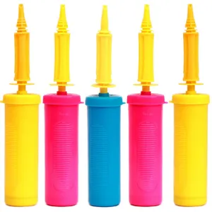 New Style Mini Air Inflator Portable Macaron Original Plastic Balloons Hand Pump for Latex Foil Balloon thumbnail-5
