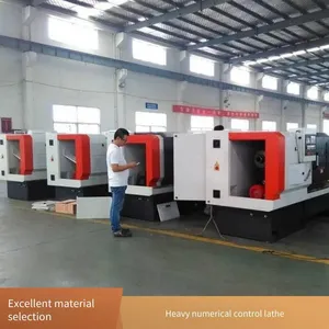 Shandong Jiucheng Machine Tool Ck6150 Cnc Lathe, Horizontal Flat Rail, High-frequency Quenching, Heavy Cutting thumbnail-3