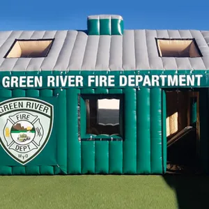 New Model Inflatable Fire Escape Training Tent for Schools and Institutions thumbnail-5