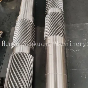 Strict 0.02mm Tolerance Gear Spline Shaft Heat Treated Spline Shaft for Gearbox & Reducer thumbnail-4