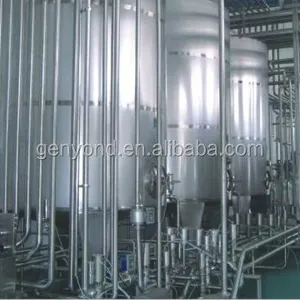 Shanghai Factory Cheap Small Scale UHT Milk Homogenizer Sterilization Sterilizer Aseptic Filling Machine Processing Line Plant thumbnail-2