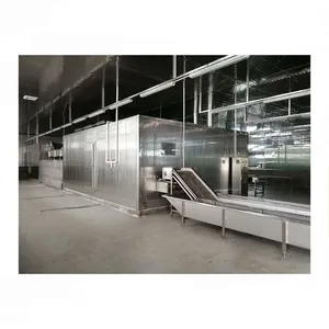 Shanghai Quality Industrial Fast Freezing Machine/iqf Quick Freezing Machine/quick Tunnel Food Cryogenic Blast Freezer thumbnail-1