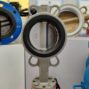 Stainless Steel Butterfly Valve Flange Butterfly Valve Wafer Type Knife Gate Valve thumbnail-1