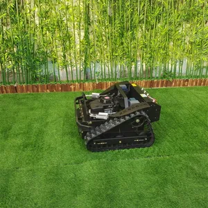 Petrol Self-Charging Generator 550MM Cutting Width Cordless Robotic Lawn Mower for Hills thumbnail-1