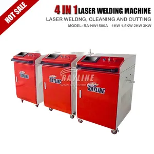 4 in 1 Fiber Laser Welding Machine Water Cooled Handheld Laser Welder for Metal Stainless Steel Aluminum Industrial Use thumbnail-3