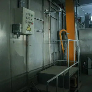 304 Stainless Steel Automatic Powder Booth for Powder Coating of Metal Furniture and Automotive Parts thumbnail-3