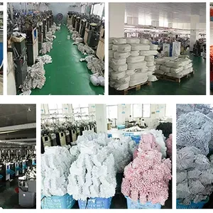 Wholesale White Cotton Work Gloves Comfortable Knitted Safety Gloves for Warehouse Packing Handling and Farm Use thumbnail-4