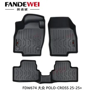 Use for VOLKSWAGEN TIGUAN Odorles 3D Car Floor Mat Luxury Carpet Easy to Clean Anti-slip Makers Custom All Weather Zero Formaldehyde Waterproof thumbnail-5